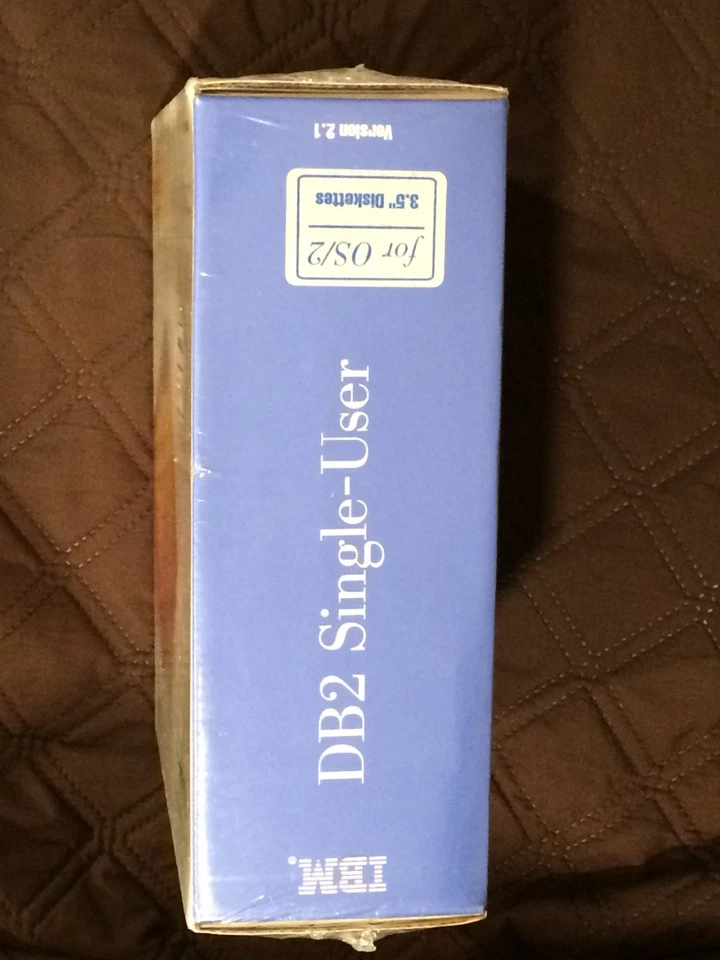 New & Sealed IBM DB2 Single User v2.1 - 3.5" Floppy - Image 4 of 4