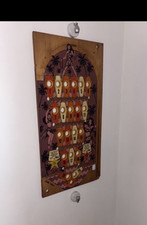 Original 1973 Bally Hawaii #970 Mystic Lines Playfield / Wall Art