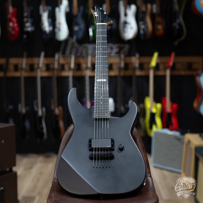 ESP E-II M-I NT Neck Thru EMG Guitar w/ Case   Black Satin (B-Stock)