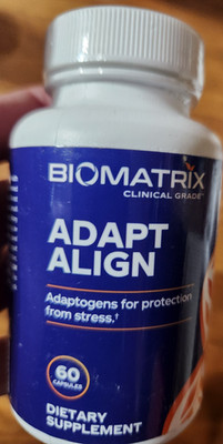 Biomatrix Adapt Align Functional Nutrition , 60 Capsules  EXP : 2027
