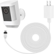 Power Adapter for Ring Spotlight Cam Battery, with 25Ft/7.5m Weatherproof