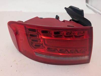 Driver Tail Light Sedan LED Opt 8SL Fits 10-12 AUDI A4 369498