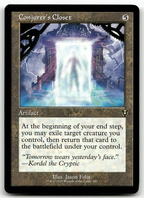 Conjurer's Closet Retro Frame MTG Innistrad Remastered 441 R NM