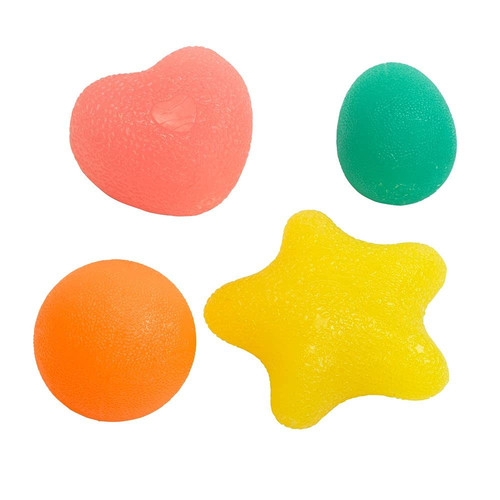 Sensory Balls Set of 4 - Squeeze Balls, Sensory Play, Relieve Tension & - Fun...
