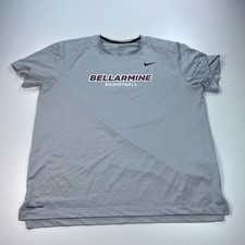 Nike Bellarmine Knights Basketball Shirt Mens Extra Large XL Gray Dri Fit NCAA