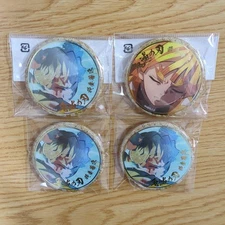Rare DEMON SLAYER cafe ufotable Final Volume Can Badge Zenitsu Agatsuma
