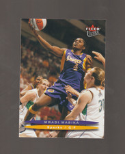 mwadi mabika 2003 ultra wnba base,kinshasa congo,los angeles sparks card #59