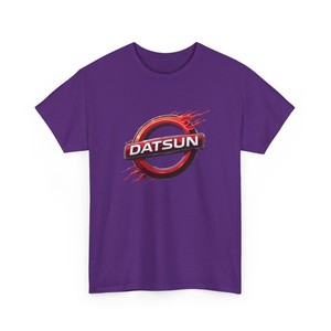 Datsun Flame Logo Printed T-Shirt JDM 120Y 510 610 Japanese Nissan 180SX Drift