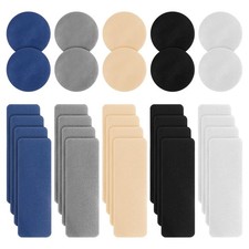 Bruislard 30Pcs Shoe Patches for Holes, Big Toe Hole 2 Size, Multicolor