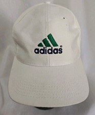 Vintage 90s Adidas Embroidered  Green Trefoil Logo Strap back Baseball Cap