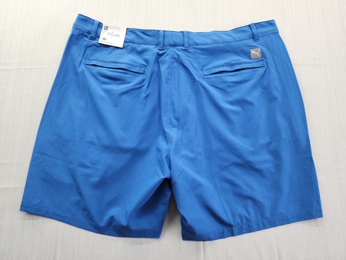 NEW Mens Sz 40 Puma Golf 101 Shorts Chino Performance Side Zip Pocket 7" - Picture 2 of 14
