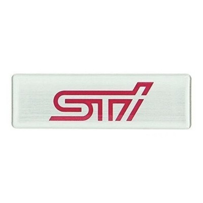 Original Subaru - Frontlippe gepolstertes Abzeichen Emblem - Impreza WRX STI - GDA GDB 03-07
