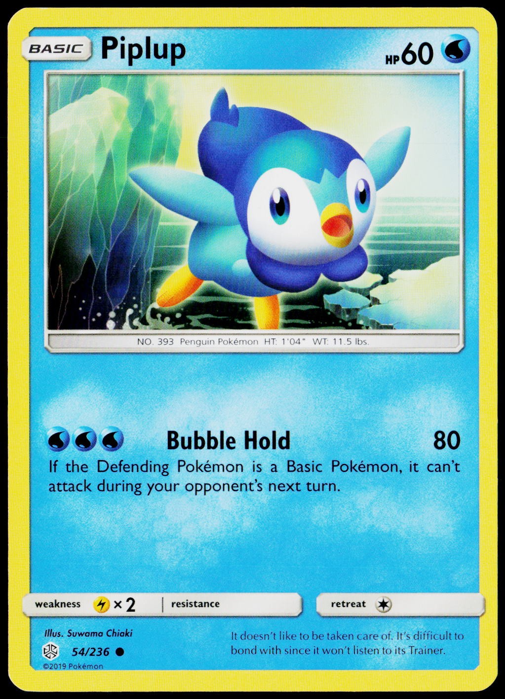 Piplup 54/236 SM - Cosmic Eclipse LP