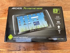 Archos 70 Internet Tablet in original packaging with accessories