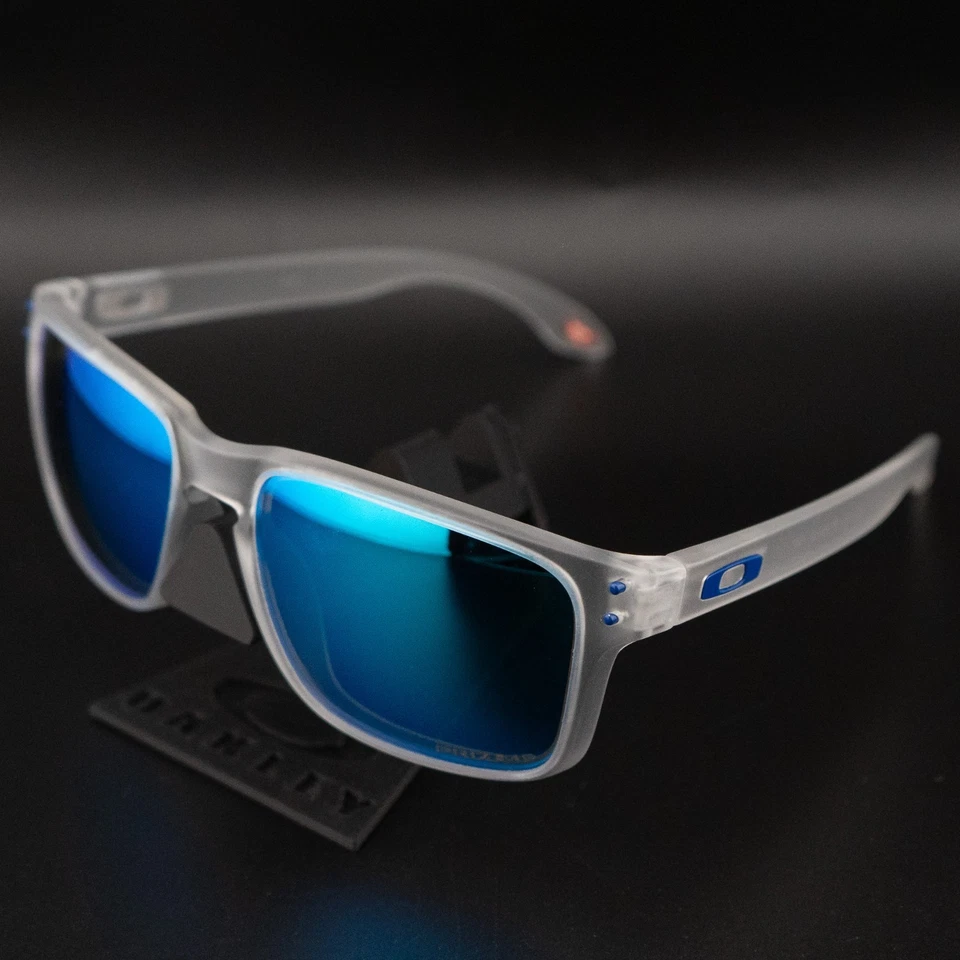 NUEVO Gafas de sol Oakley Holbrook M polarizadas P negras cristal/azul/HB Foto 3 de 4