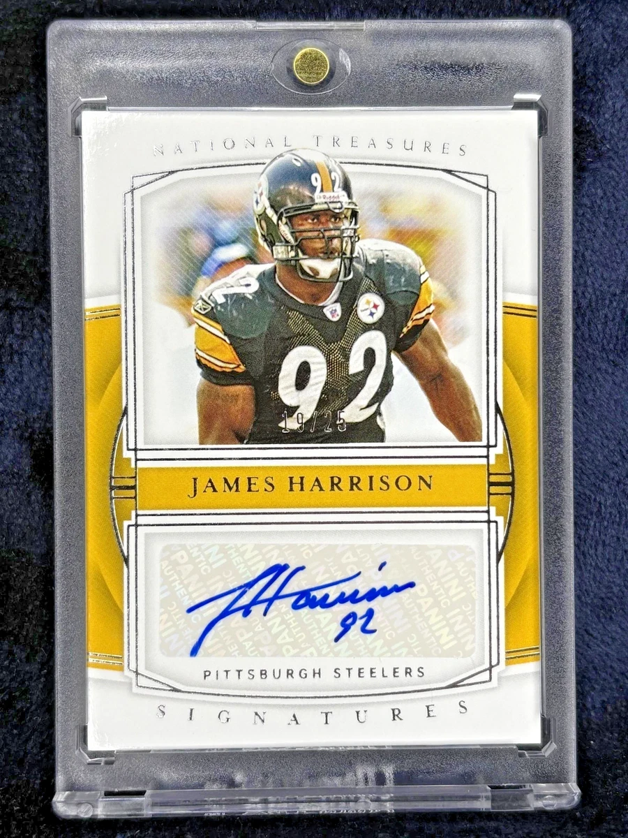 Panini James Harrison Football Sports Trading Card Singles Serial
