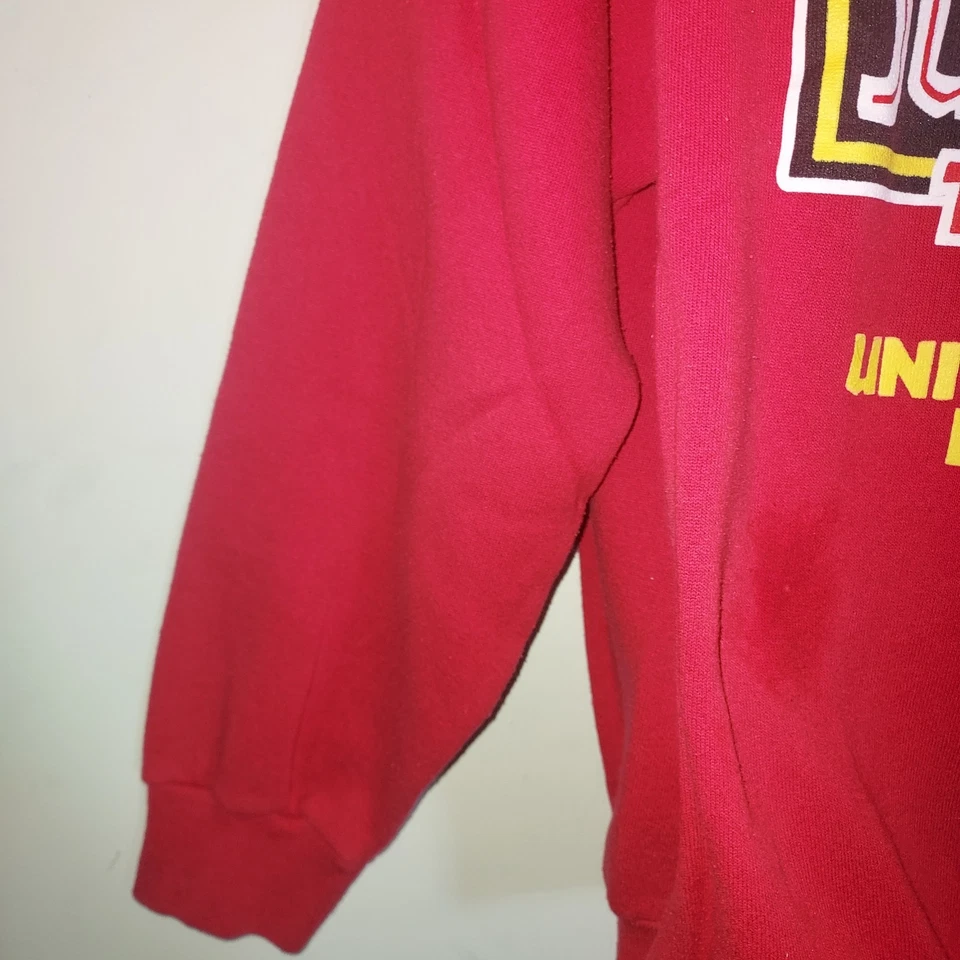 I Survived Jurassic Park The Ride Hombre XL Sudadera De Colección Universal '96 Roja Foto 4 de 4