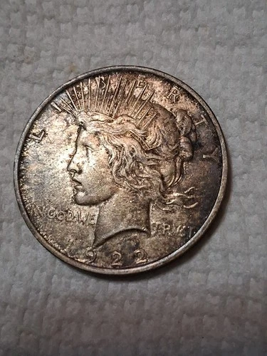 1922 Peace One Dollar In EF Condition In My Opinion. #484
