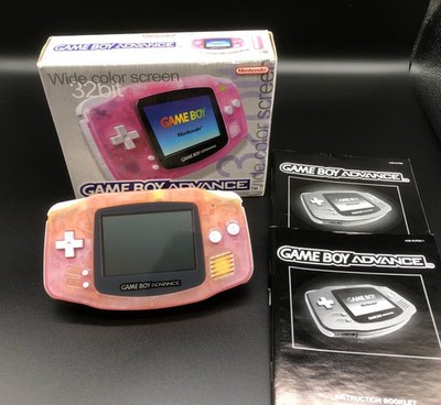 Nintendo GameBoy Advance Pink/Rosa ORIGINAL - OVP, vollständig - CIB 