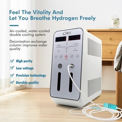 Hydrogen Inhalation Machine Generator H2 900ml/min Home Water Purifer Health