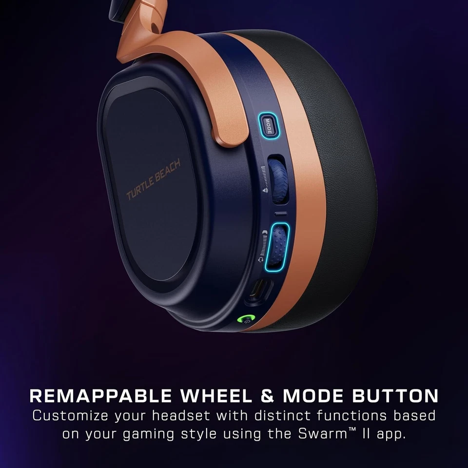 Auriculares inalámbricos multiplataforma Turtle Beach Stealth 700 Gen 3 para juegos - Cobalto Foto 3 de 4