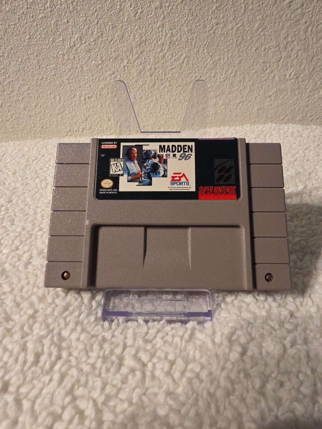 Madden NFL 96 (Super Nintendo Entertainment System, 1995) SNES FREESHIP!