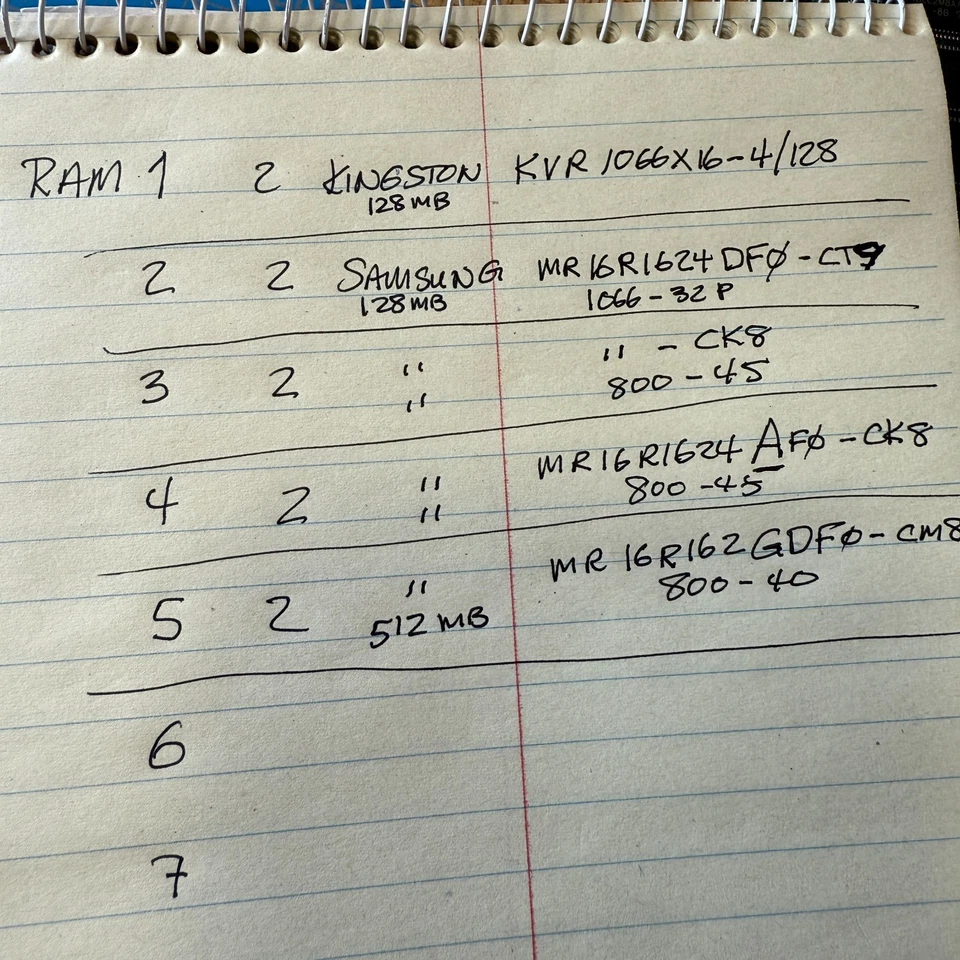 Samsung MR16R162GDF0-CM8 512MB 16bit, 800-40 RDRAM   [P1-Smx-Ram5] - Image 2 of 4
