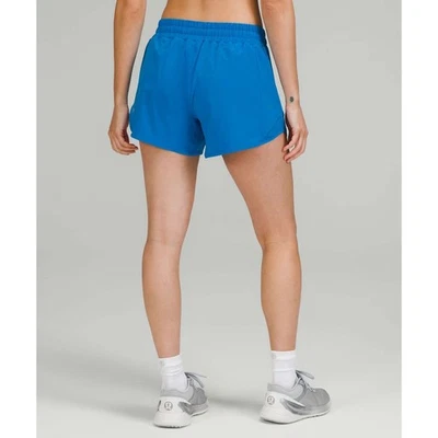 Lululemon Hotty Hot Short LR Short 4" Size 6 Poolside Blue NWT - image 1 of 4
