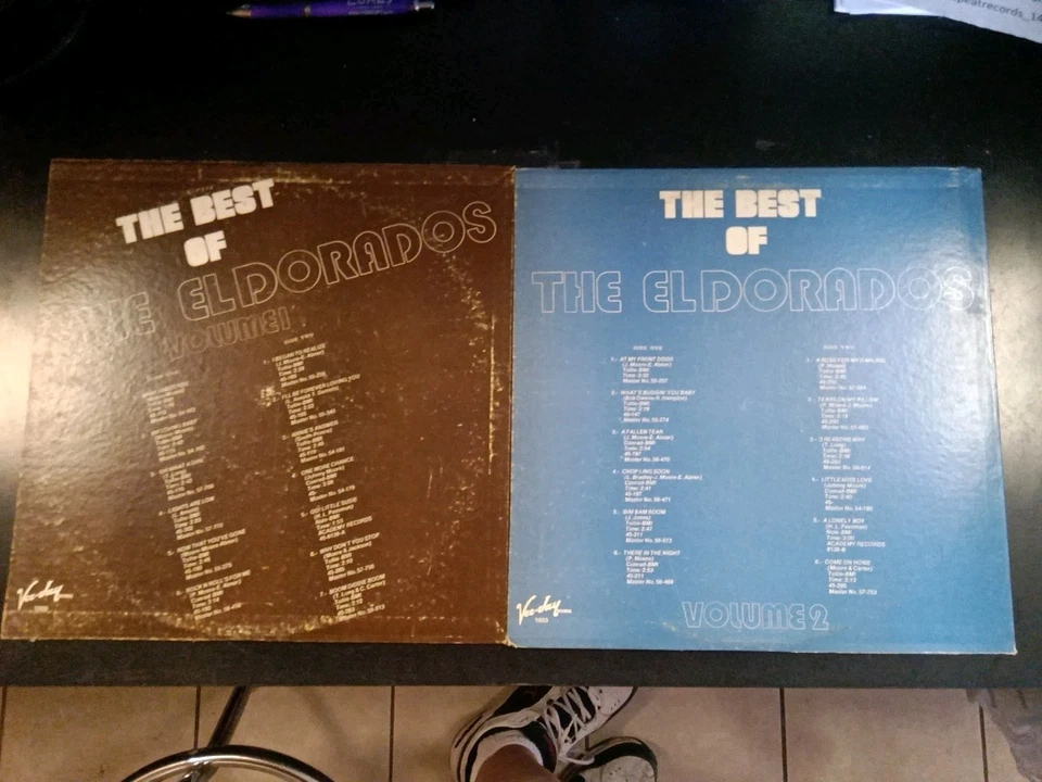 The Best Of The Eldorados: Volumes1 & 2. Original Pressings/Doo-Wop/R & B. VG+ - Image 2 of 4