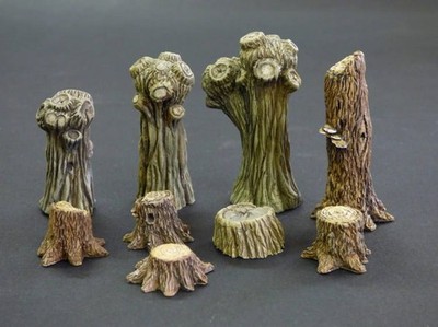 Willows and stumps / 1:35
