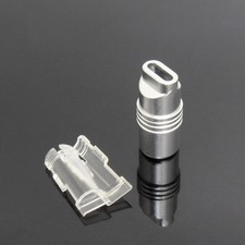 Aluminum Type C Connector Shell 6mm Opening Metal USB C Housing Durability