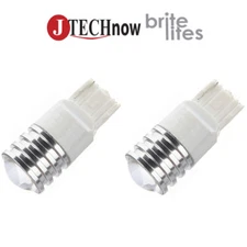 Jtech 2x T20 (7440) 7W Cree White LED Super Bright Tail Back up Reverse Bulb