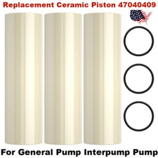 For General Pump Interpump (20 MM ) Ceramic Plunger Piston 47040409 3PCS/SET