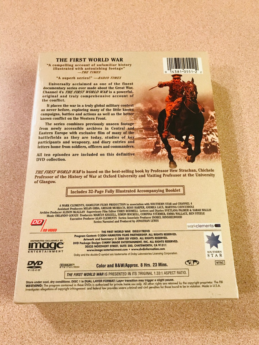 4 DVD Box Set 'The First World War' Complete Series 4 DVD Box Set 'The First World War' Complete Series