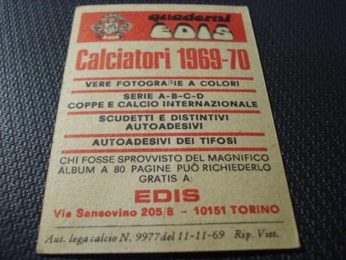 FACCHETTI INTER ITALIA A SCELTA PRODUZIONE DAL 1968 69 ALLA STAGIONE 1972 73 - Picture 65 of 194
