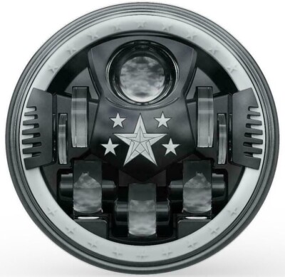 Fit For Royal Enfield 7 Inch ''STAR'' LED HEADLIGHT for INTERCEPTOR 650 - Exp Ship