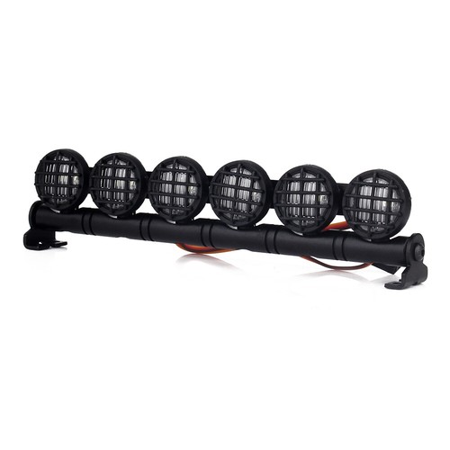 INJORA 152mm 6-Light Multi-function LED Light Bar for 1/10 1/8 RC Car - Picture 4 of 4