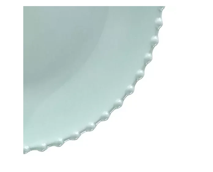 Martha Stewart™ ~ Juego de cuatro (4) ~ Melamina ~ Verde ~ 8,5" de diámetro Plato de ensalada Foto 2 de 4