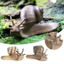 Decor Snail Figurine Toy Snail Statue Mini Animal Figures for Fairy Garden