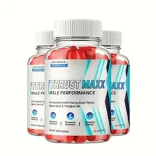 3-Pack Thrust Maxx Gummies for Men – ThrustMaxx Male Gummies - 180 Gummies