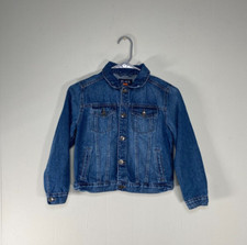 Children's Place Denim Jean Jacket Girl's Medium 7/8 Blue Casual