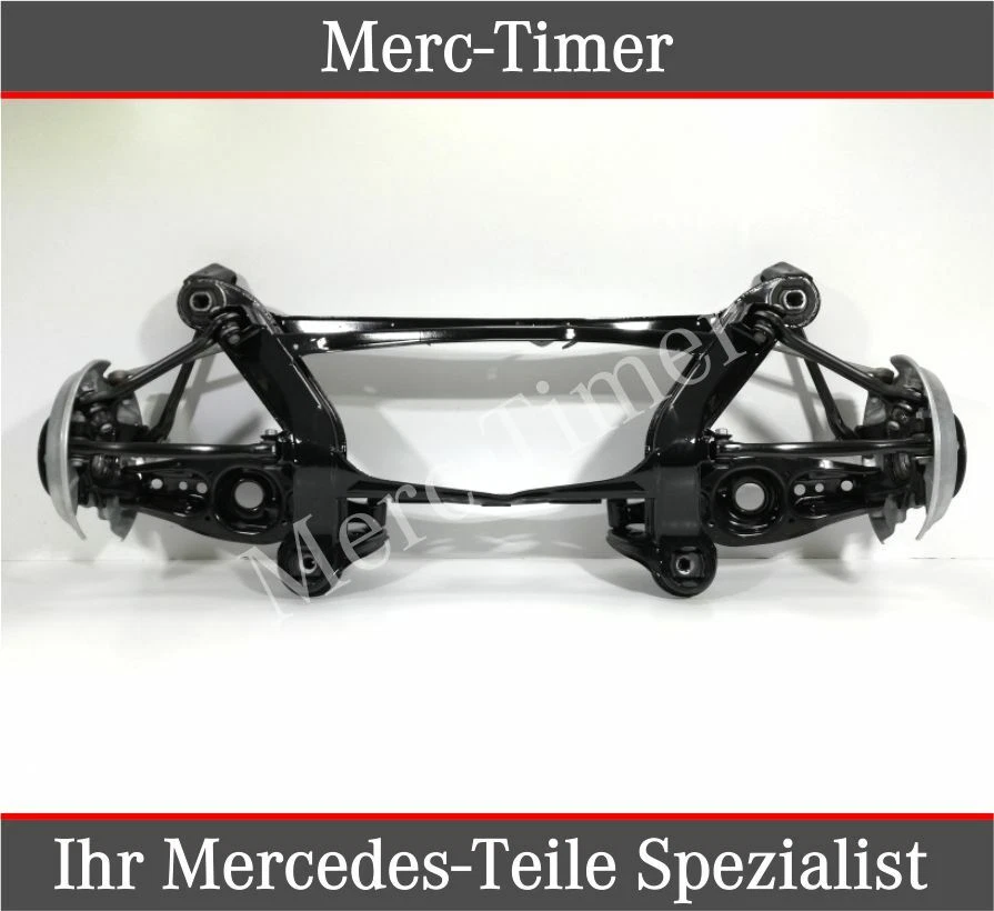 Original Achsträger Hinterachse Set Mercedes 190 W201 Querlenker Radträger