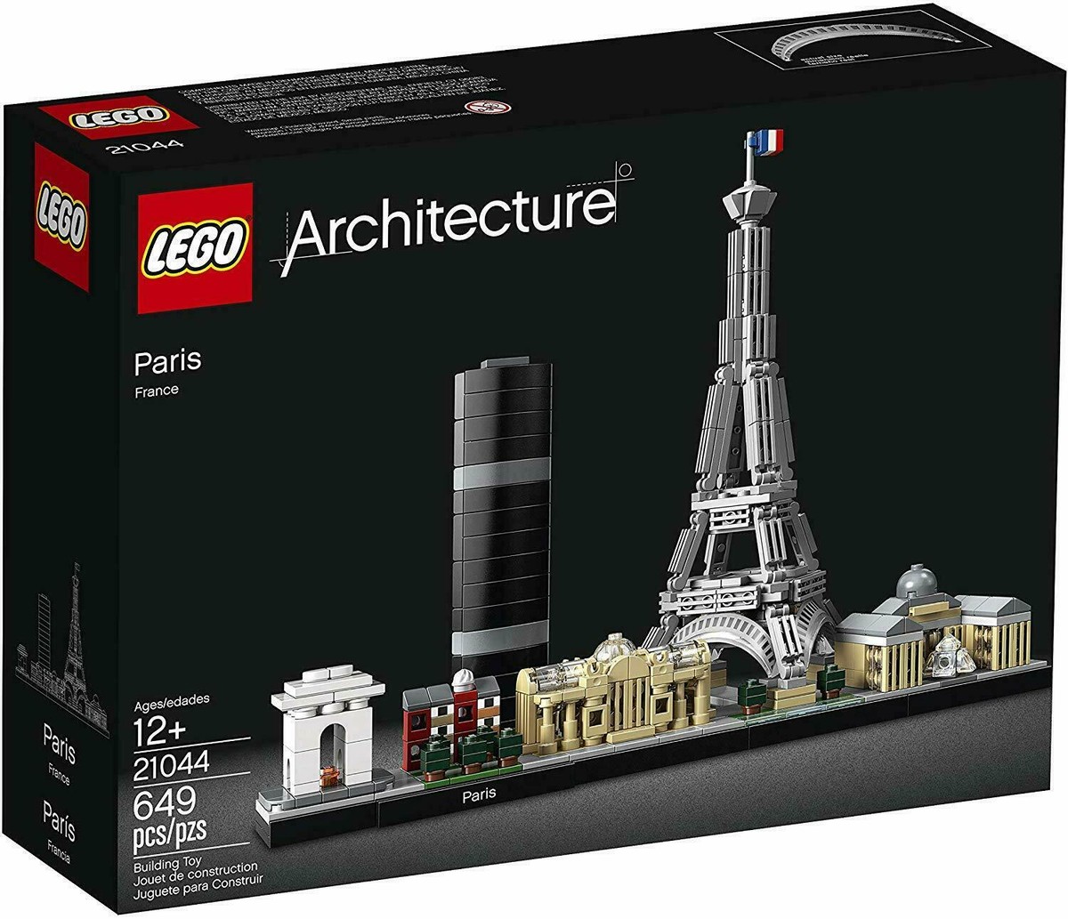 LEGO Architecture Paris Skyline Collection Kids Adult Toys Gift 