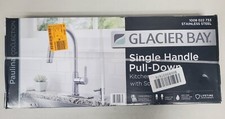 Glacier Bay Paulina Single-Handle Pull-Down Stainless Steel Kitchen Faucet