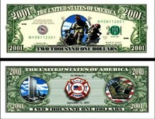 OUR FIRE FIGHTER NOVELTY NOTE (25 Bills)