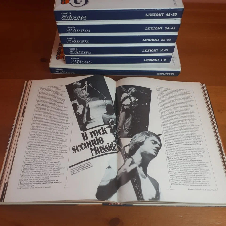 Corso di Chitarra Cerri Gangi • 20 Musicassette + Libro + Spartiti musicali - Immagine 4 di 4