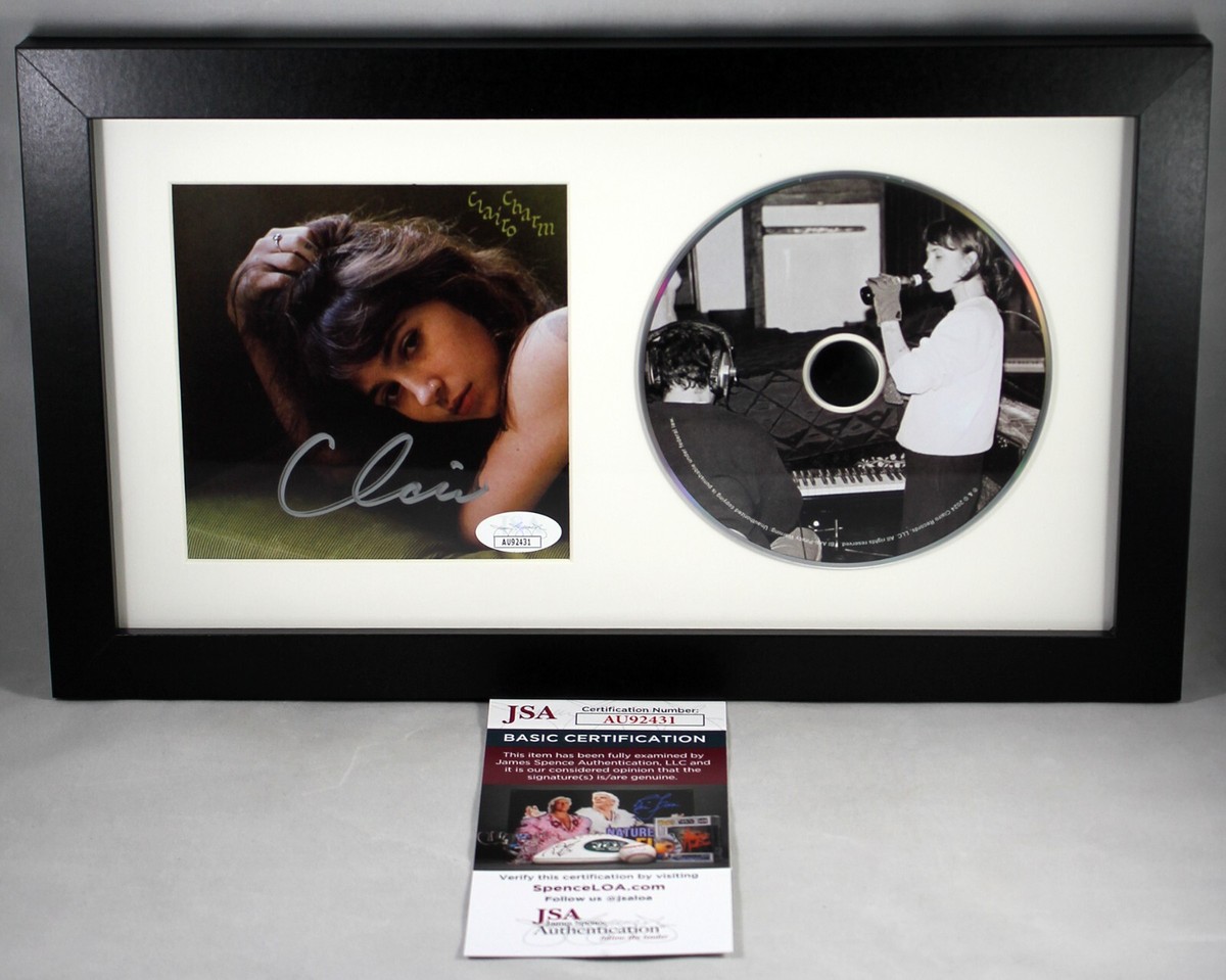 FRAMED CLAIRO SIGNED CHARM CD NEW ALBUM 2024 RARE AUTOGRAPHED +JSA