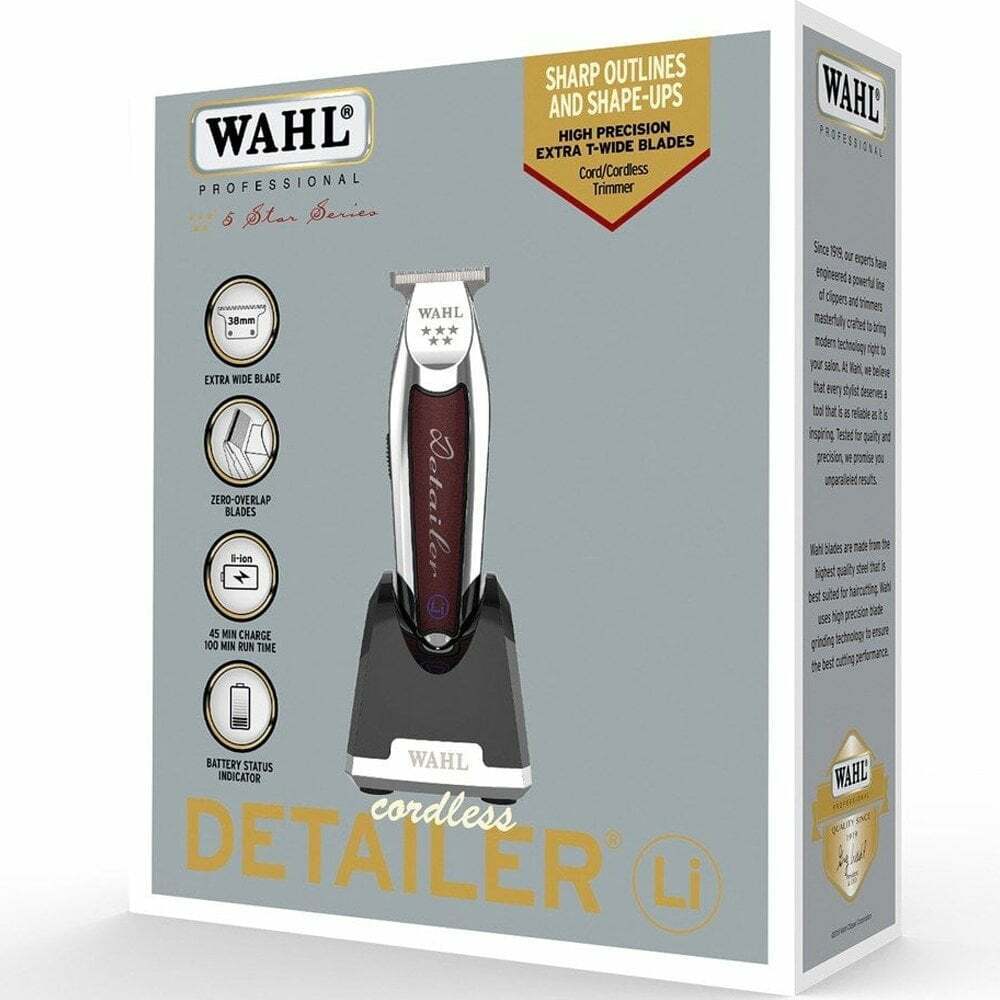 WAHL PROFESSIONAL CORDLESS DETAILER LI SHAVER/TRIMMER *UK WAHL PROFESSIONAL CORDLESS DETAILER LI SHAVER/TRIMMER *UK