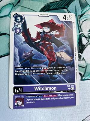 erumon様 Witchmon EX6-048 C Digimon CCG | Infernal Ascension NM | eBay