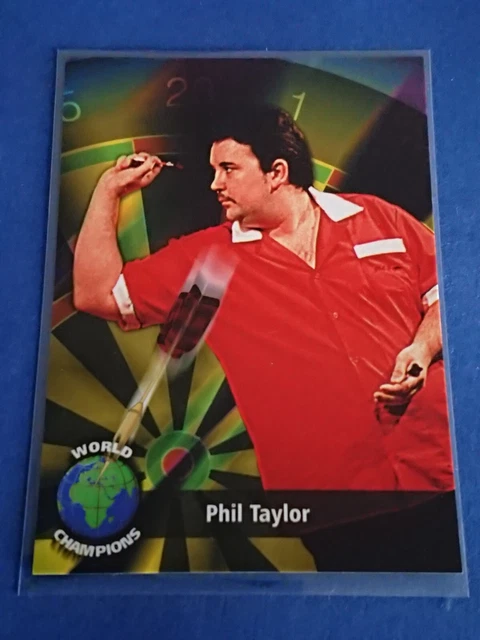 Phil Taylor Rookie Card RC GOAT - Frame-a-card World Champions 1999 - Great Con